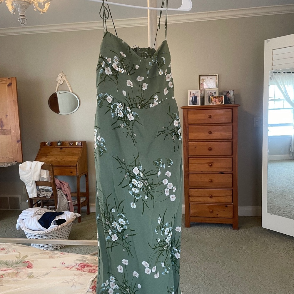 Refromation floral dress